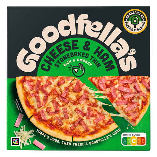 PIZZA JAMON Y QUESO , 351G GOODFELLA,S