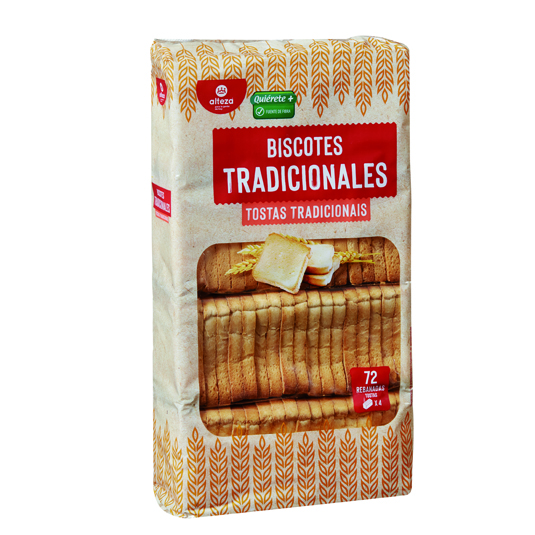 BISCOTE CLASICO ACEITE GIRASOL , 540 G ALTEZA