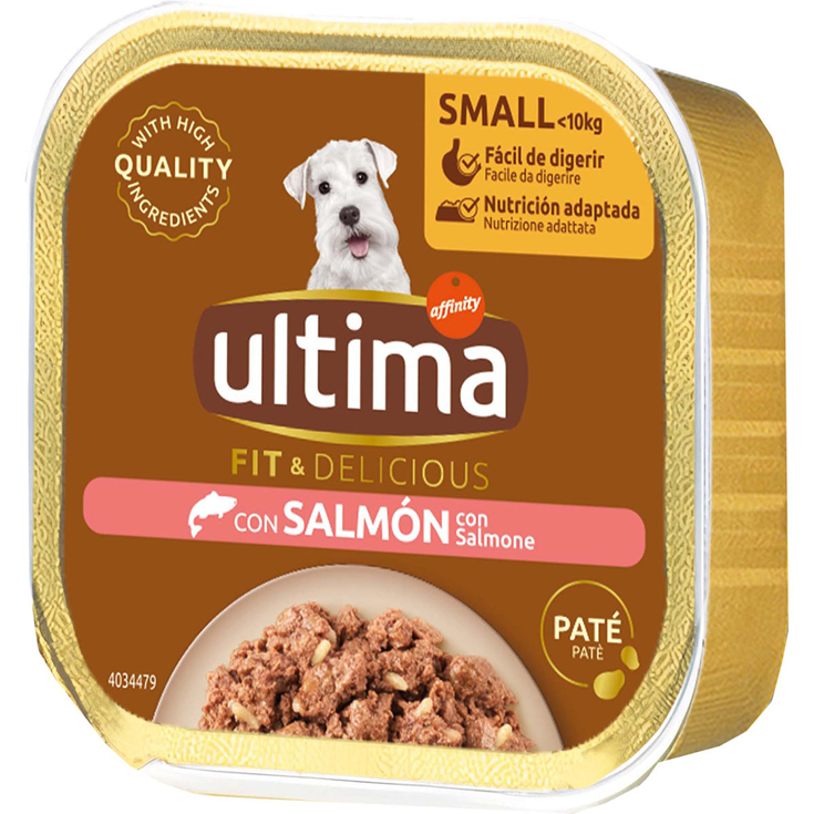 COMIDA HUMEDA PARA PERRO CON SALMONM 150G ULTIMA