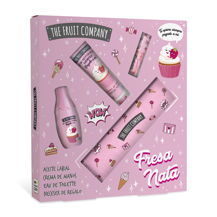 SET ESTUCHE THE FRUIT COMPANY FRESA NATA THE FRUIT COMPANY