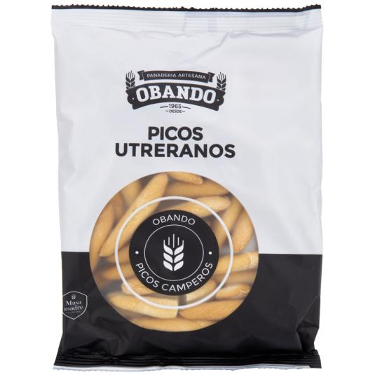 PICOS DE PAN ARTESANOS UTRERANOS, 140G OBANDO