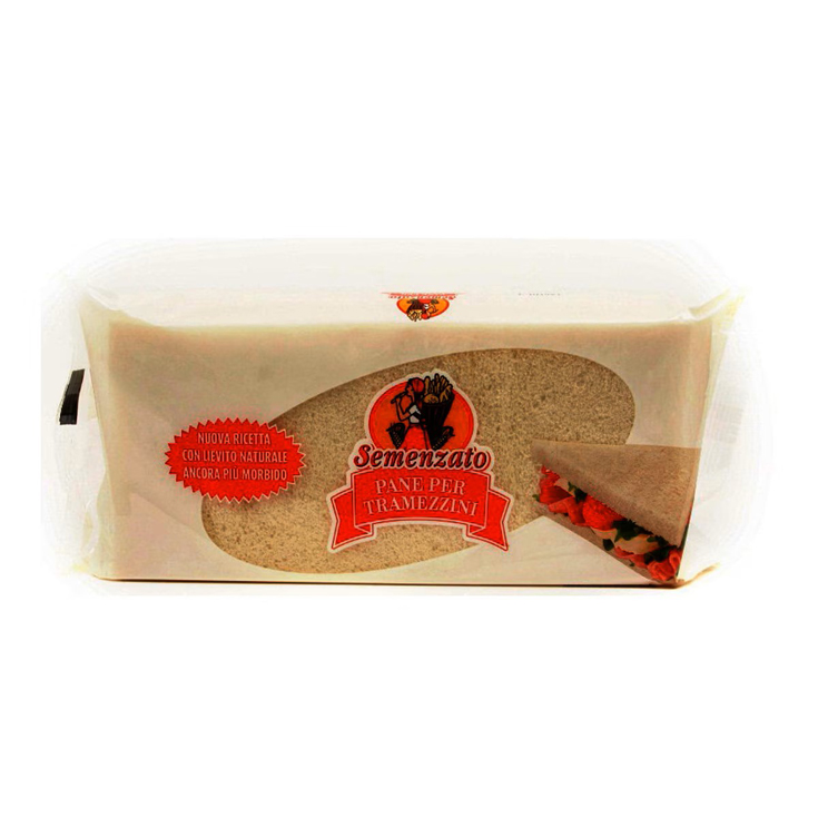 PAN DE SANDWICH TRANEZZINI, 250G SEMENZATO
