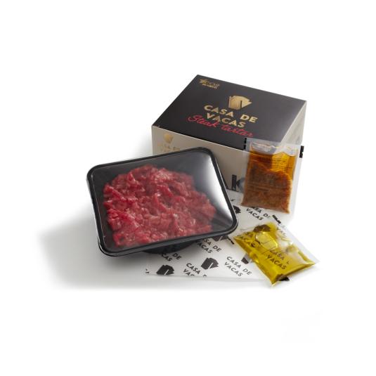 STEAK TARTAR MARINADO 180G CASA DE VACAS