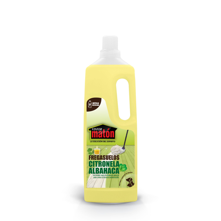 REPELENTE LIQUIDO PARA SUELOS CITRONELA, 1L MATON