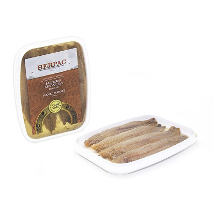 SARDINAS AHUMADAS , 150G HERPAC