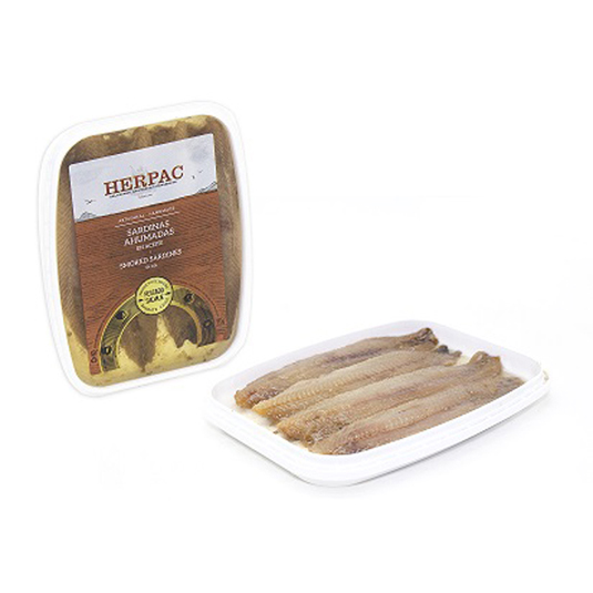 SARDINAS AHUMADAS , 150G HERPAC