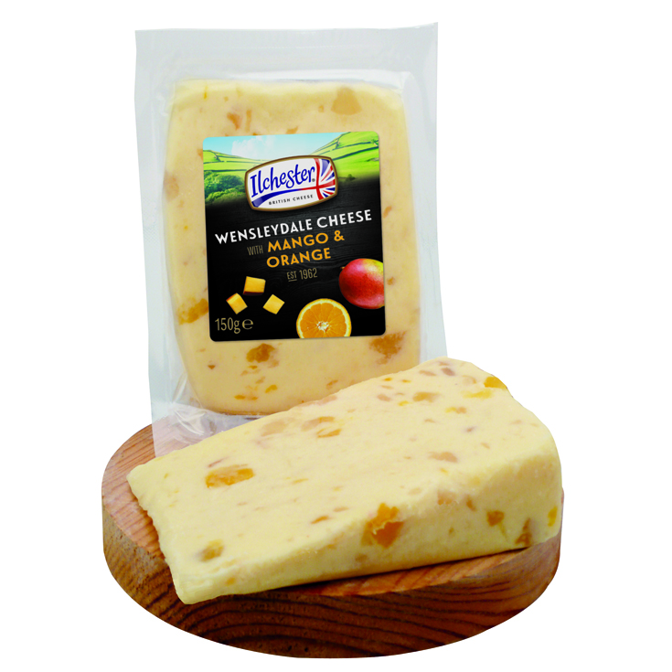 WENSLEYDALE MANGO Y NARANJA 150G ILCHESTER
