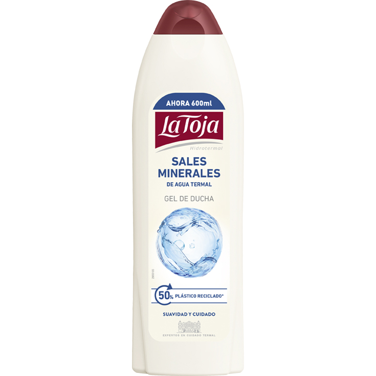 GEL DE DUCHA HIDROTERMAL, 600 ML LA TOJA
