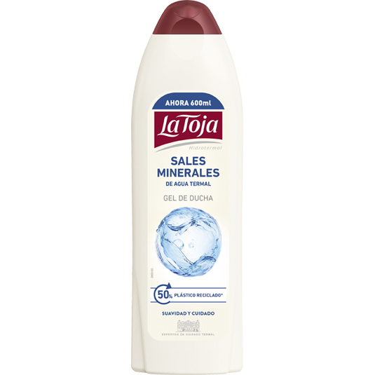 GEL DE DUCHA HIDROTERMAL, 600 ML LA TOJA