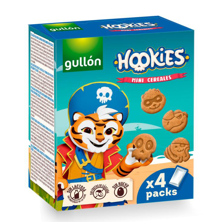 GALLETAS HOOKIES MINI CEREALES , 160G GULLON