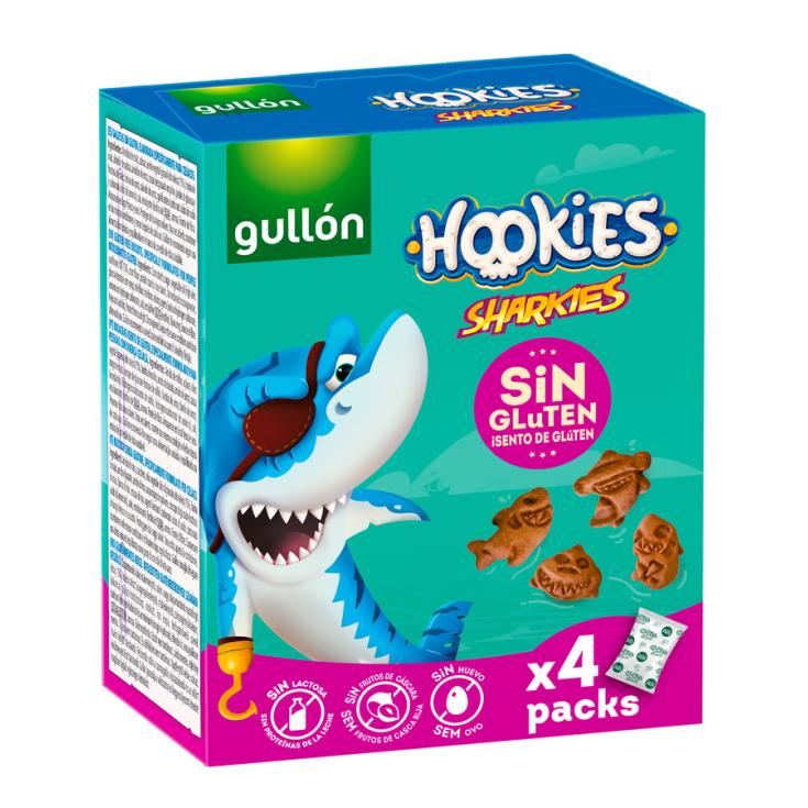 GALLETAS HOOKIES MINI SHARKIES SIN GLUTEN GULLON