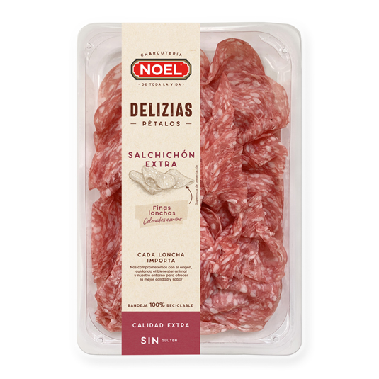 PETALOS DE SALCHICHON 90G NOEL
