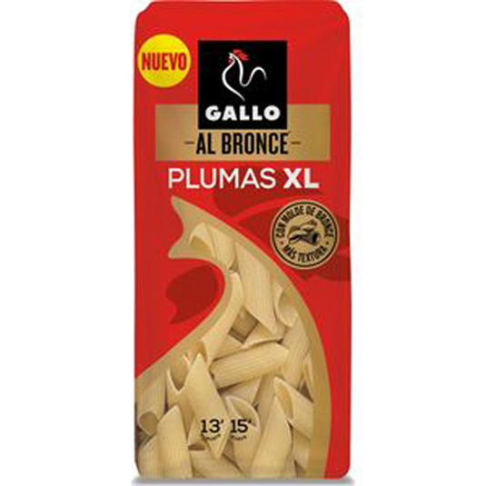 PLUMAS XL AL BRONCE, 450G GALLO
