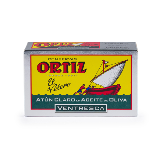 VENTRESCA DE ATUN EN OLIVA, 80G CONSERVAS ORTIZ