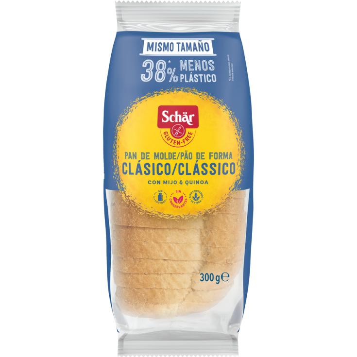 PAN DE MOLDE CLÁSICO CON MIJO Y QUINOA, 300G SCHAR
