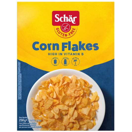 CORN FLAKES, 250G SCHAR