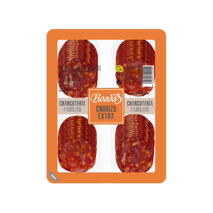 CHORIZO EXTRA 4 X 50G BOADAS 1880
