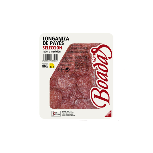 LONGANIZA PAYES 80G BOADAS 1880