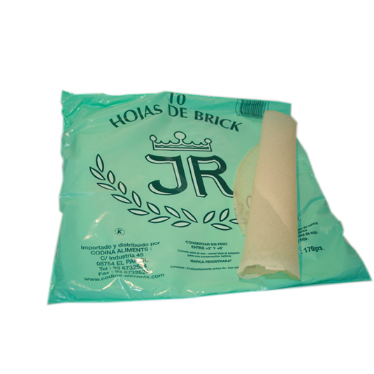 PASTA BRICK JR BOLSA 170G 10 HOJAS JR
