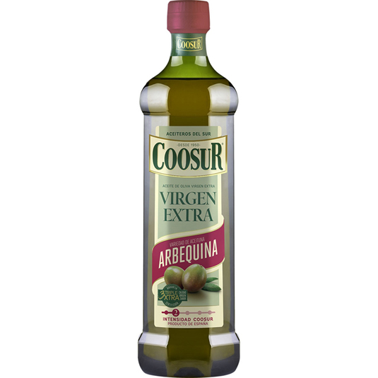 ACEITE DE OLIVA VIRGEN EXTRA ARBEQUINA, 1L COOSUR