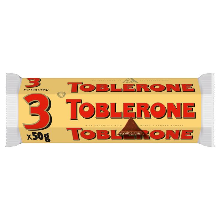 CHOCOLATINA, 3X50G TOBLERONE
