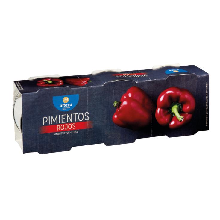 PIMIENTO ROJO MORRON, 3X80GR ALTEZA