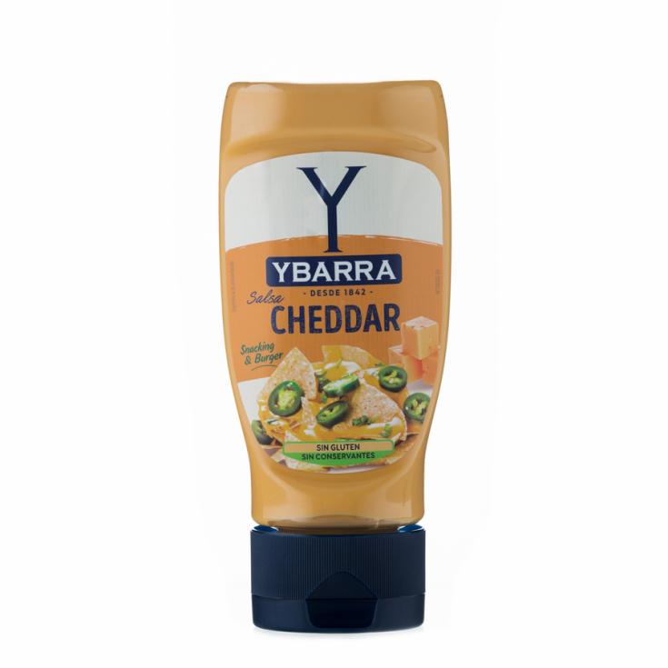 SALSA CHEDDAR, 250ML YBARRA