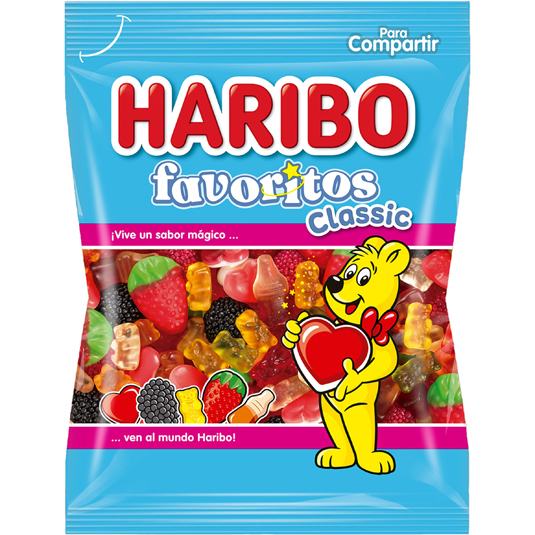 GOMINOLAS SURTIDAS FAVORITOS CLASSIC,150G HARIBO