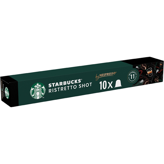 CAFE NESPRESSO RISTRETTO, 10 CAPSULAS STARBUCKS