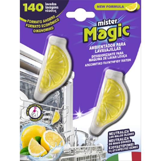 AMBIENTADOR LAVAVAJILLAS LIMONCINO MISTER MAGIC