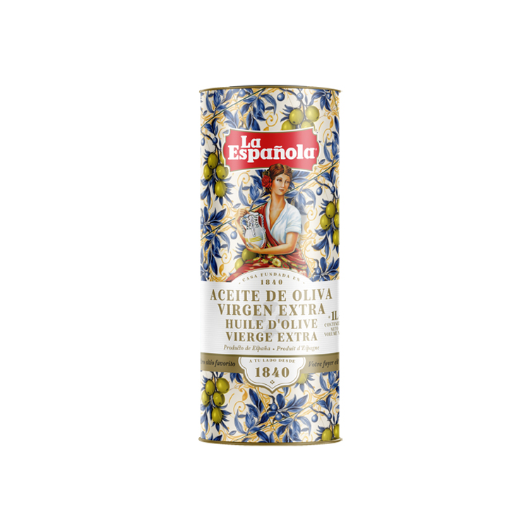 ACEITE DE OLIVA VIRGEN EXTRA, LATA 1L LA ESPAÑOLA