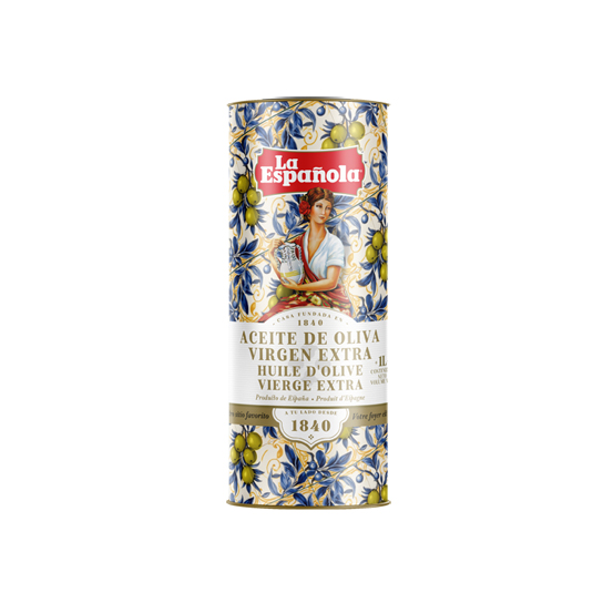 ACEITE DE OLIVA VIRGEN EXTRA, LATA 1L LA ESPAÑOLA