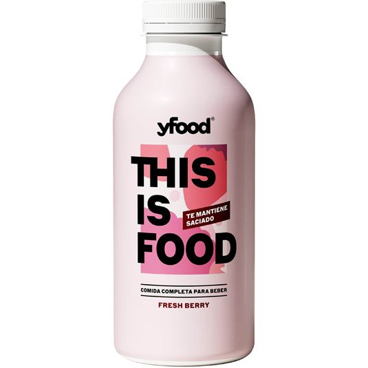 COMIDA PARA BEBER SABOR FRAMBUESA, 500ML YFOOD