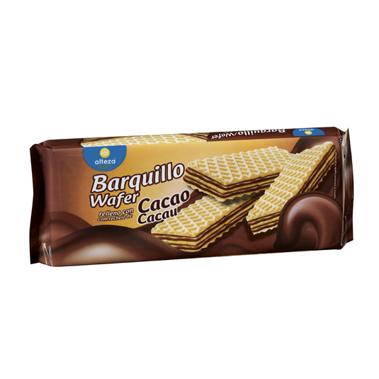 BARQUILLO RELLENO CHOCOLATE, 200G ALTEZA