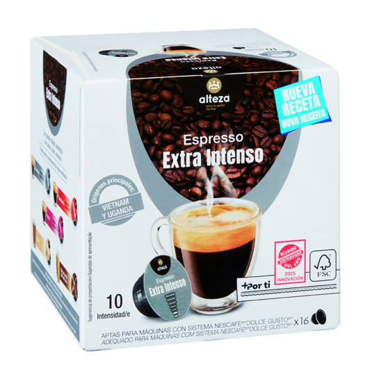 CAPSULAS DE CAFE INTENSO, 16 UNID ALTEZA