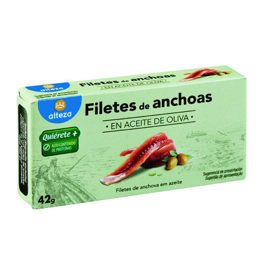 ANCHOAS EN ACEITE DE OLIVA, 29G ALTEZA