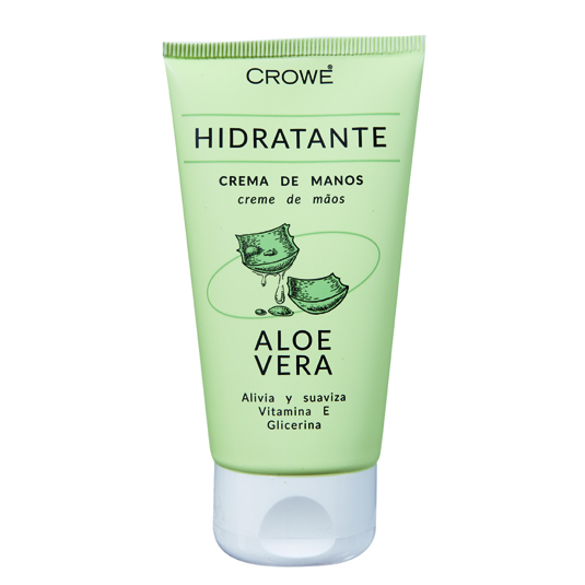 CREMAN MANOS CON ALOE VERA, 75ML CROWE