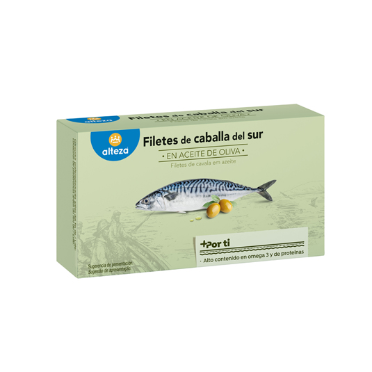 FILETE CABALLA DEL SUR ACEITE DE OLIVA, 65 ALTEZA