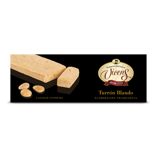 TURRON BLANDO, 150G VICENS