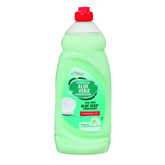 LAVAVAJILLAS CONCENTRADO ALOE VERA, 1L SELEX