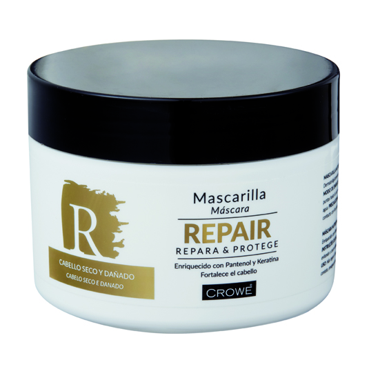 MASCARILLA CABELLO REPARA Y PROTEGE, 300ML CROWE