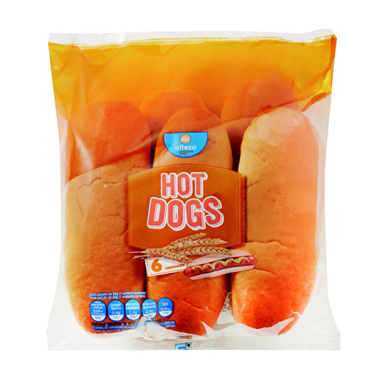 PAN HOT DOG, 330G ALTEZA
