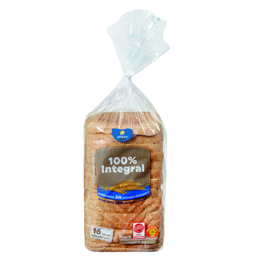 PAN MOLDE INEGRAL SIN AZUCAR, 460G ALTEZA