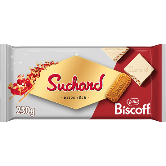 TURRON BISCOFF, 230G SUCHARD