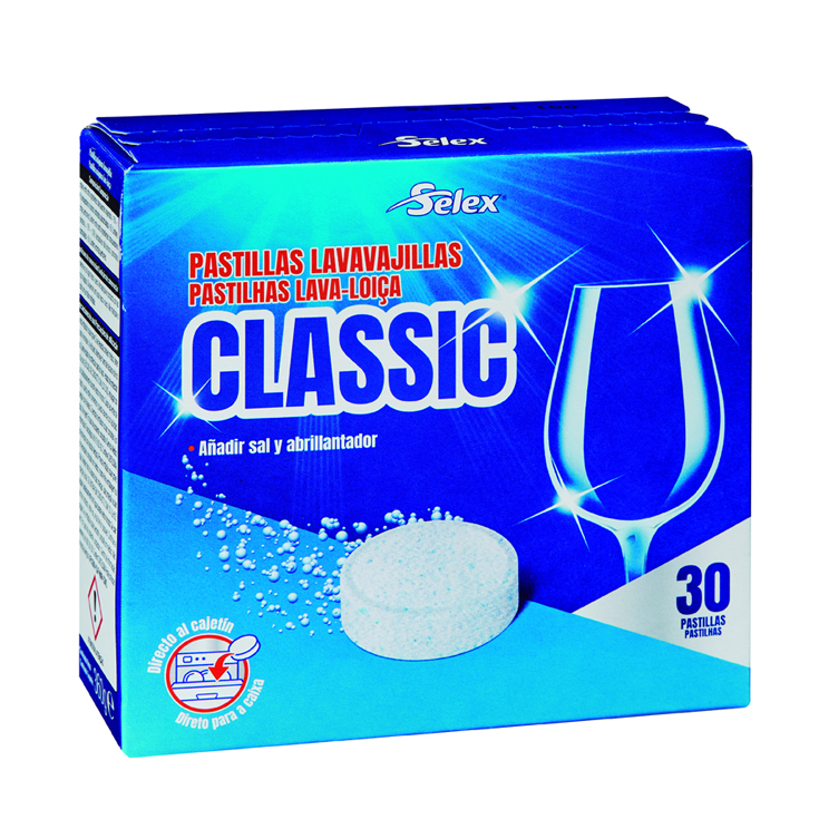 PASTILLA LAVAVAJILLAS CLASICO SELEX 30UN SELEX