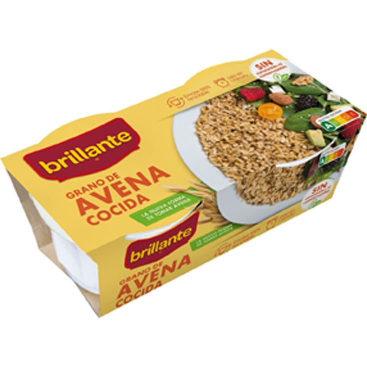 AVENA COCIDA, 2X125G BRILLANTE