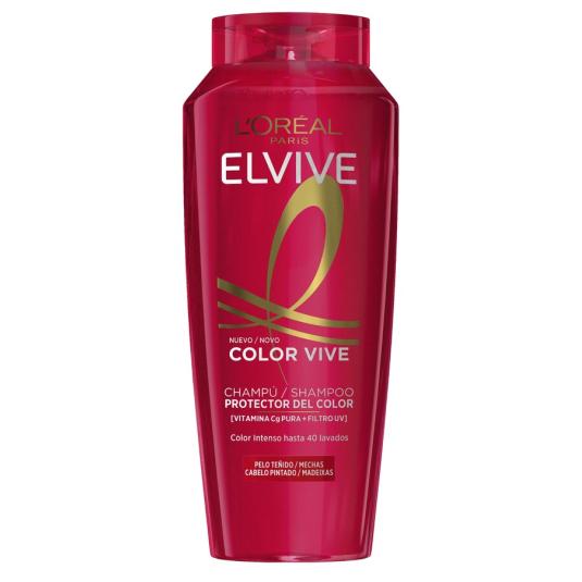 CHAMPU COLOR VIVE FIJADOR DE COLOR,370ML ELVIVE