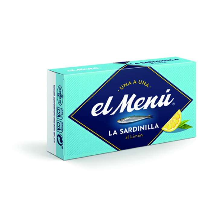 SARDINILLA AL LIMON, 65GR EL MENÚ