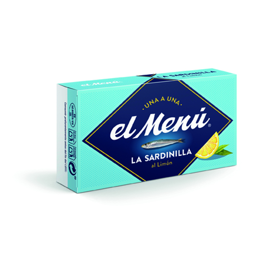 SARDINILLA AL LIMON, 65GR EL MENÚ