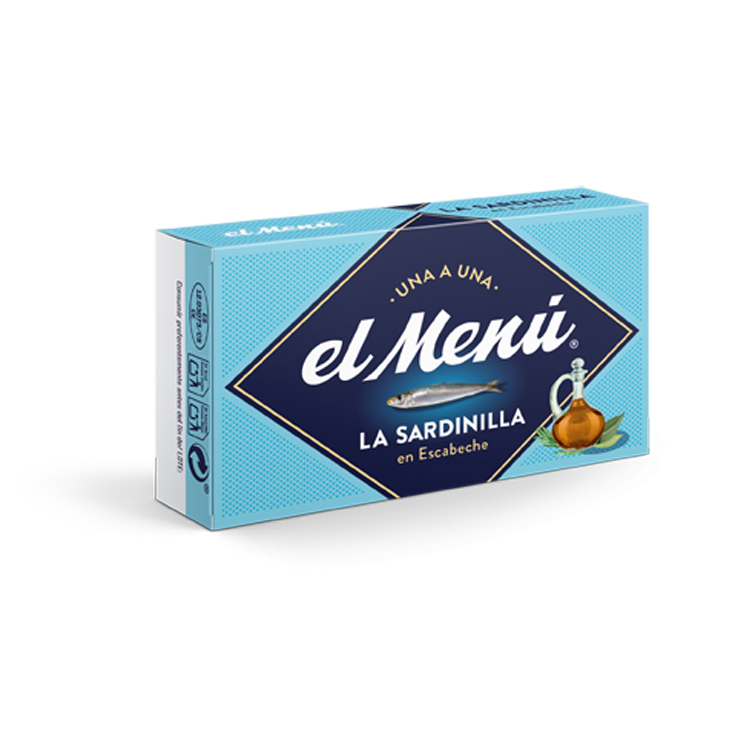 SARDINILLA EN ESCABECHE, 65GR EL MENÚ